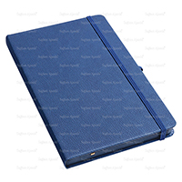 Resmin büyük halini görmek için tıklayınız Defter Çeşitleri | Termo Deri Lastikli Kenar Boyalı Defter | 18-177 Lacivert
