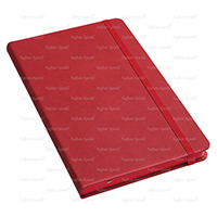 Resmin büyük halini görmek için tıklayınız Defter Çeşitleri | Termo Deri Lastikli Kenar Boyalı Defter | 18-179 Kırmızı